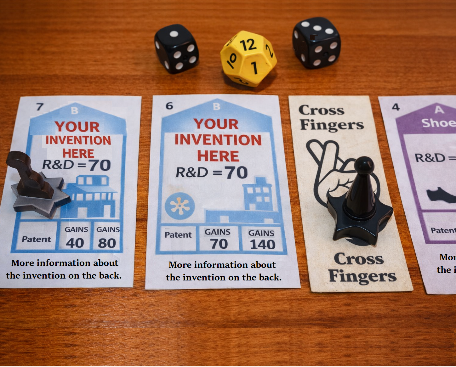 your invention here arr